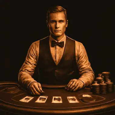 Live Casino: Elegante live studiotafel evenals een vriendelijke croupier.